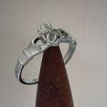 Sterling Silver Plain Claddagh Ring