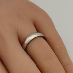 Sterling Silver Wedding Band 3mm