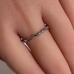 Sterling Silver Twist Ring