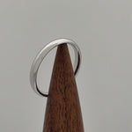 Sterling Silver Wedding Band 2.5mm