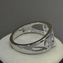 Sterling Silver Peace Sign Ring