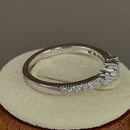 Sterling Silver Emerald Cut CZ Ring