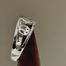 Sterling Silver Peace Sign Ring