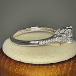 Sterling Silver 1.0 ct. CZ Engagement Ring
