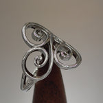 Sterling Silver Filigree Heart Ring