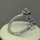 Sterling Silver Antique Cross Ring