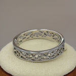 Sterling Silver Unique Band Ring