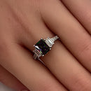 Sterling Silver Mystic Rainbow CZ Ring