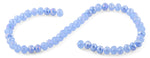 10mm Lavender Faceted Rondelle Crystal Beads