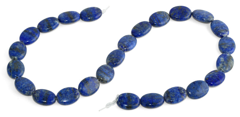 12x16MM Lapis Oval Gemstone Beads
