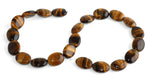 13x18MM Tiger Eye Oval Gemstone Beads