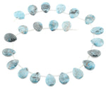 13x18MM Turquoise Pear Gemstone Beads