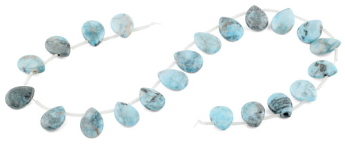 13x18MM Turquoise Pear Gemstone Beads