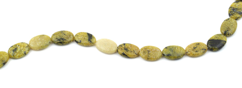13x18MM Yellow Turtle Jasper Gemstone Beads