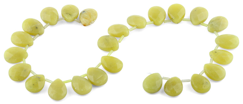 15x20MM Olive Jade Gemstone Beads
