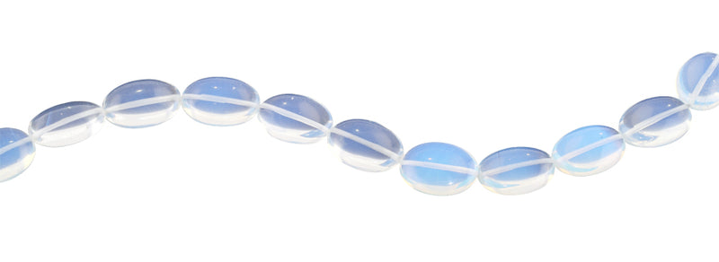 15x20MM Transparent Opalite Glass Oval Gemstone beads