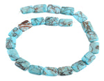 15x20MM Turquoise Rectangle Gemstone Beads