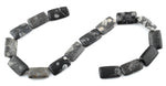 15x25MM Bull Eye Jasper Rectangular Gemstone Beads