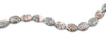 16x20MM Pink Zebra Jasper Oval Gemstone Beads