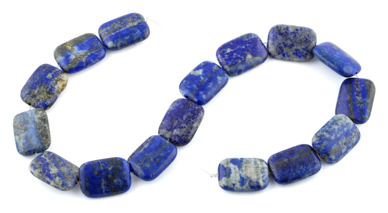 18x25MM Lapis Rectangular Gemstone Beads