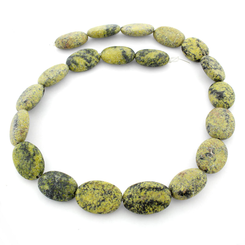 20x25mm Yellow Turquoise Gem Stone Beads