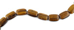 20x30MM Tiger Eye Puffy Rectangular Gemstone Beads