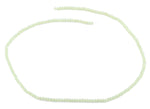 2mm Light Green Faceted Rondelle Crystal Beads