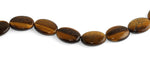 30x22MM Tiger Eye Puffy Oval Gemstone Beads