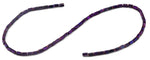 3X6mm Dark Purple Rectangle Faceted Crystal Beads