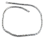 3X6mm Metallic Rectangle Faceted Crystal Beads