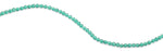 4mm Faceted Bicone Emerald Crystal Beads