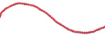 4mm Faceted Bicone Garnet Crystal Beads