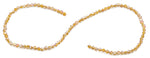 4mm Faceted Bicone Topaz Crystal Beads