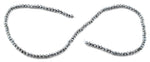 4mm Metallic Faceted Rondelle Crystal Beads