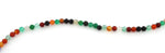 4mm Multi Color Round Gem Stone Beads