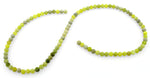 4mm Plain Round Harmony Serpentine Gem Stone Beads
