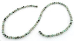 4mm Plain Round Sesame Jasper Gem Stone Beads
