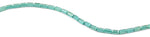 4x8mm Emerald Rectangle Faceted Crystal Beads