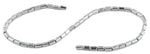 4x8mm Metallic Rectangle Faceted Crystal Beads