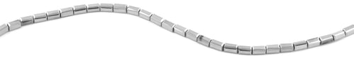 4x8mm Metallic Rectangle Faceted Crystal Beads