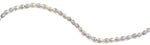 5x7mm Clear Drop Faceted Crystal Beads