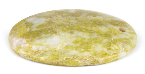60X45MM Lemon Oval Gem Stone Pendant