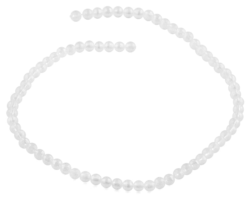 6mm Clear Faceted Round Crystal Beads