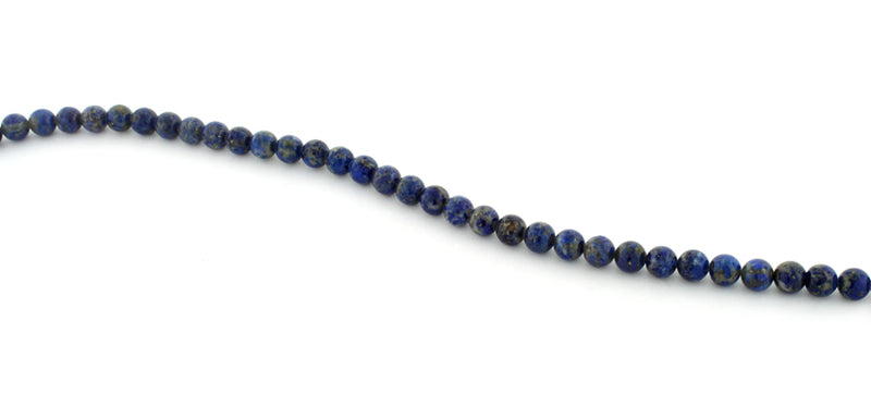 6mm Lapis Lazuri Round Gem Stone Beads