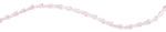 6x12mm Pink Cone Faceted Crystal Beads