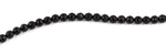 8mm Black Agate Faceted Gem Stone Beads