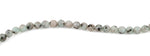 8mm Kiwi Faceted Gem Stone Beads