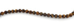 8mm Round Tigereye Gem Stone Beads