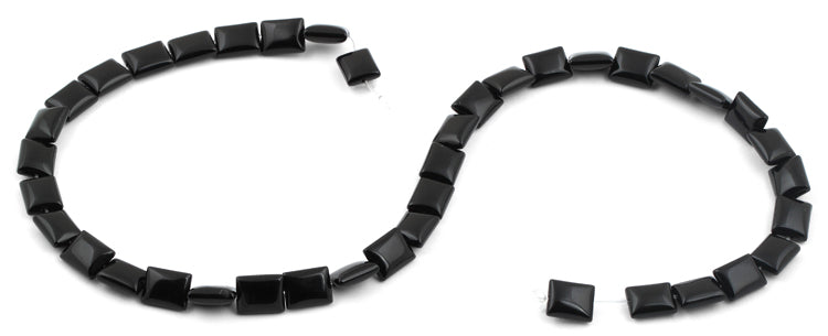 8x10mm Black Onyx Rectangular Beads