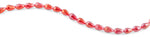 8x12mm Red Drop Faceted Crystal Beads